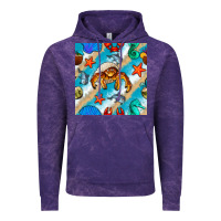 Cloud Purple sea animals Vintage Hoodie - BundleAndBundleShop