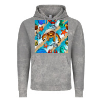 Cloud Rock sea animals Vintage Hoodie - BundleAndBundleShop