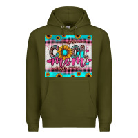 Army Green cool mom Premium Hoodie - JahusDesignShop