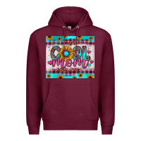 Burgundy cool mom Premium Hoodie - JahusDesignShop