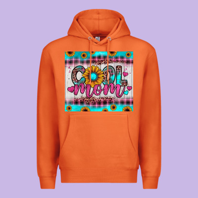 Cool Mom Premium Hoodie Designed By Jahusdesignshop