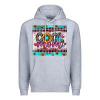 Heather Grey cool mom Premium Hoodie - JahusDesignShop