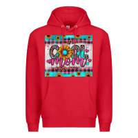 Red cool mom Premium Hoodie - JahusDesignShop