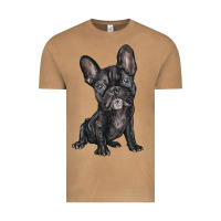 Vintage Camel french bulldog Vintage Tee - BarkalooDesign