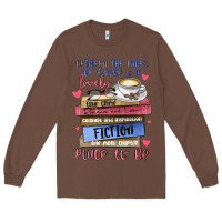 Chestnut between the pages of a book is lovely place to be Long Sleeve Tee - MaliasSmallBusiness