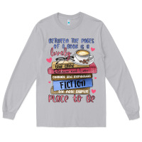 Moon Dust between the pages of a book is lovely place to be Long Sleeve Tee - MaliasSmallBusiness