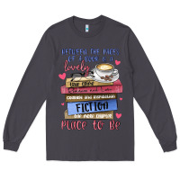 Smoke between the pages of a book is lovely place to be Long Sleeve Tee - MaliasSmallBusiness