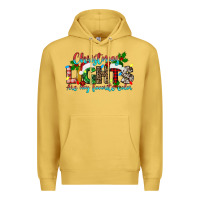 Antique Gold christmas lights are my favorite Premium Hoodie - texasbilliewilder
