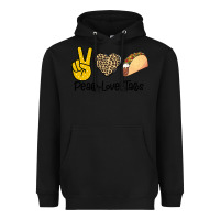 Black Peare Love Tacos Heavyweight Hoodie - Bettercallsaul