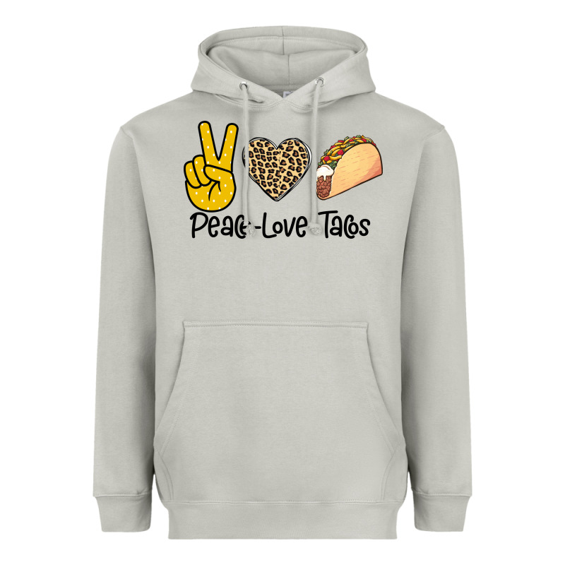 Peare Love Tacos Heavyweight Hoodie by Bettercallsaul | Teevron