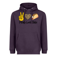 Plum Peare Love Tacos Heavyweight Hoodie - Bettercallsaul