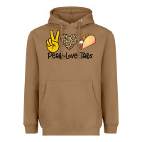 Toasted Coconut Peare Love Tacos Heavyweight Hoodie - Bettercallsaul