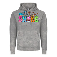 Cloud Rock milk shake with chocolate heart Vintage Hoodie - AdoDesignShop