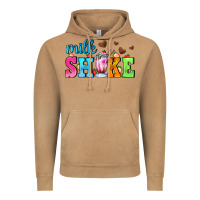 Vintage Camel milk shake with chocolate heart Vintage Hoodie - AdoDesignShop