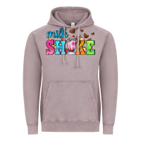Vintage Zinc milk shake with chocolate heart Vintage Hoodie - AdoDesignShop
