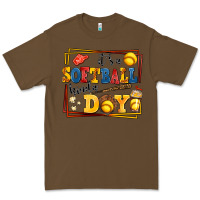 Cacao its a softball kinda day Premium Tee - AdoDesignShop