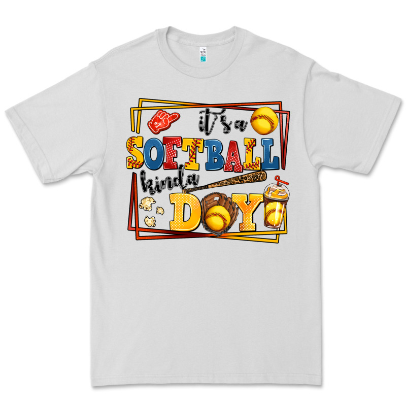 Its A Softball Kinda Day Premium Tee by AdoDesignShop | Teevron