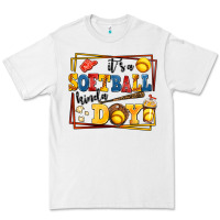 White its a softball kinda day Premium Tee - AdoDesignShop