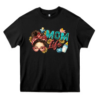 Black mom life Heavy Core Tee - Zillion Design Studio