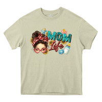 Mossy mom life Heavy Core Tee - Zillion Design Studio