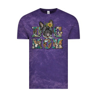 Cloud Purple dog mom french bulldog Vintage Tee - BarkalooDesign