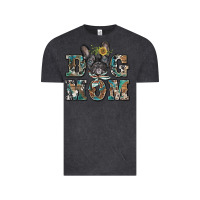 Vintage Black dog mom french bulldog Vintage Tee - BarkalooDesign