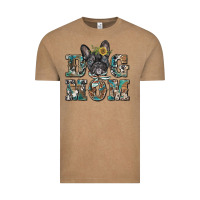 Vintage Coffee dog mom french bulldog Vintage Tee - BarkalooDesign