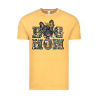 Vintage Mustard dog mom french bulldog Vintage Tee - BarkalooDesign
