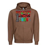 Chestnut birthday boy 1 Zipper Hoodie - BundleAndBundleShop