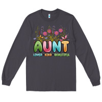 Smoke aunt loved kind beautiful Long Sleeve Tee - MaliasSmallBusiness
