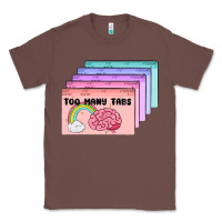 Chestnut too many tabs Classic Tee - MaliasSmallBusiness
