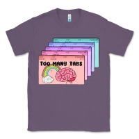 Lavender too many tabs Classic Tee - MaliasSmallBusiness