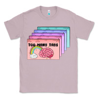 Lilac too many tabs Classic Tee - MaliasSmallBusiness