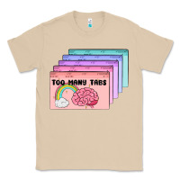 Mushroom too many tabs Classic Tee - MaliasSmallBusiness