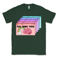 Sports Green too many tabs Classic Tee - MaliasSmallBusiness