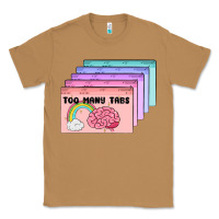 Toasted Coconut too many tabs Classic Tee - MaliasSmallBusiness