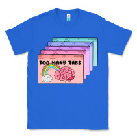 True Royal too many tabs Classic Tee - MaliasSmallBusiness
