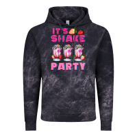 Cloud Black its shake party with milkshake Vintage Hoodie - AdoDesignShop