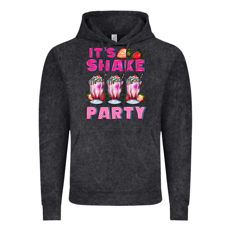 Its Shake Party With Milkshake Vintage Hoodie by AdoDesignShop | Teevron