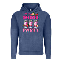 Vintage Denim its shake party with milkshake Vintage Hoodie - AdoDesignShop
