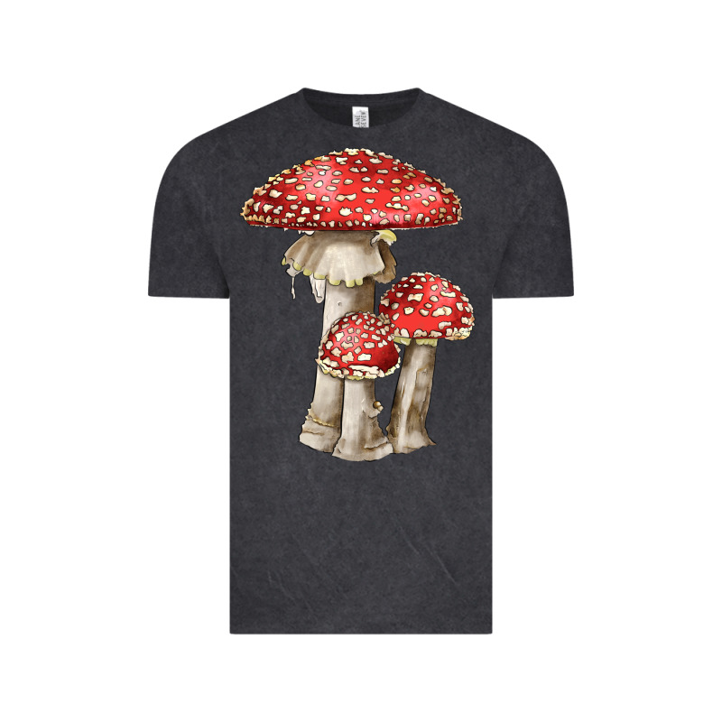 Autumn Mushroom Illustrations Vintage Tee by LillyAllenDesigns | Teevron