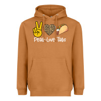Meerkat Peace Love Tacos Heavyweight Hoodie - Bettercallsaul