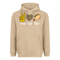 Mushroom Peace Love Tacos Heavyweight Hoodie - Bettercallsaul