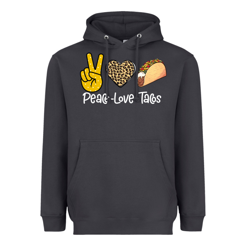 Peace Love Tacos Heavyweight Hoodie by Bettercallsaul | Teevron