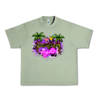 Oil Green summer night Urban Heavy Tee - NancyCooperArtShop