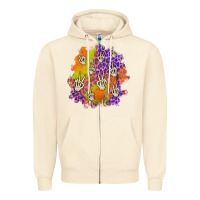 Sandshell halloween patch Zipper Hoodie - BundleAndBundleShop