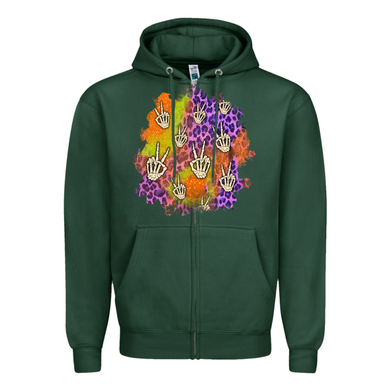 Halloween Patch Zipper Hoodie by BundleAndBundleShop | Teevron