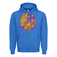 True Royal halloween patch Zipper Hoodie - BundleAndBundleShop
