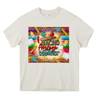 Cream nacho average teacher Heavy Core Tee - CTS Tumbler Store
