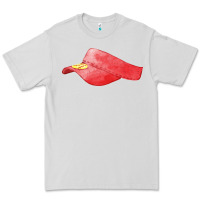 Dove Grey red softball visor fa element Premium Tee - FaDigitalArtStudio